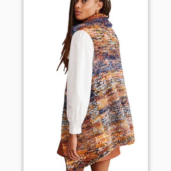 Anthropologie Jackets & Blazers - Anthropologie Spacedye Sweater Vest S